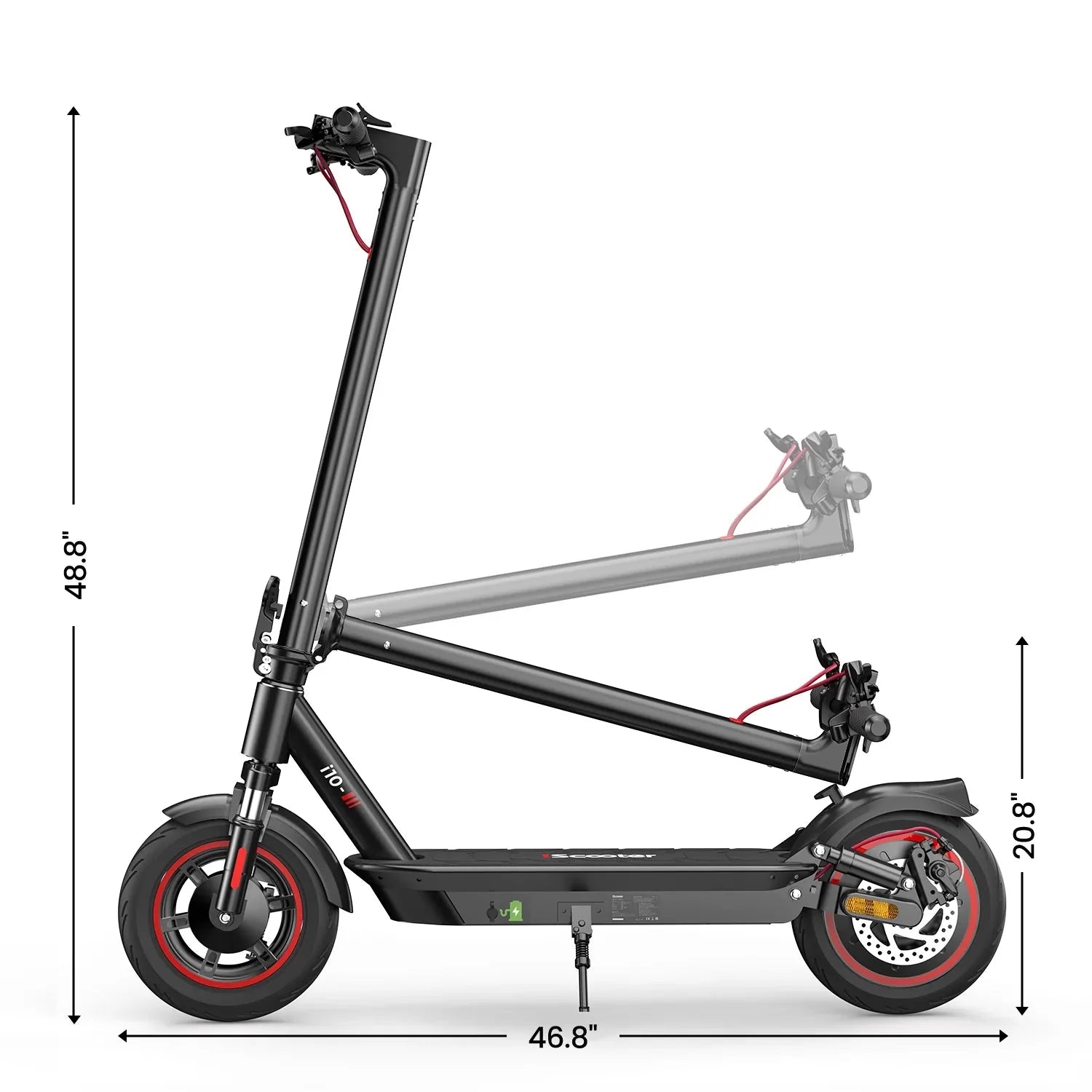 iScooter i10 Elsparkcykel