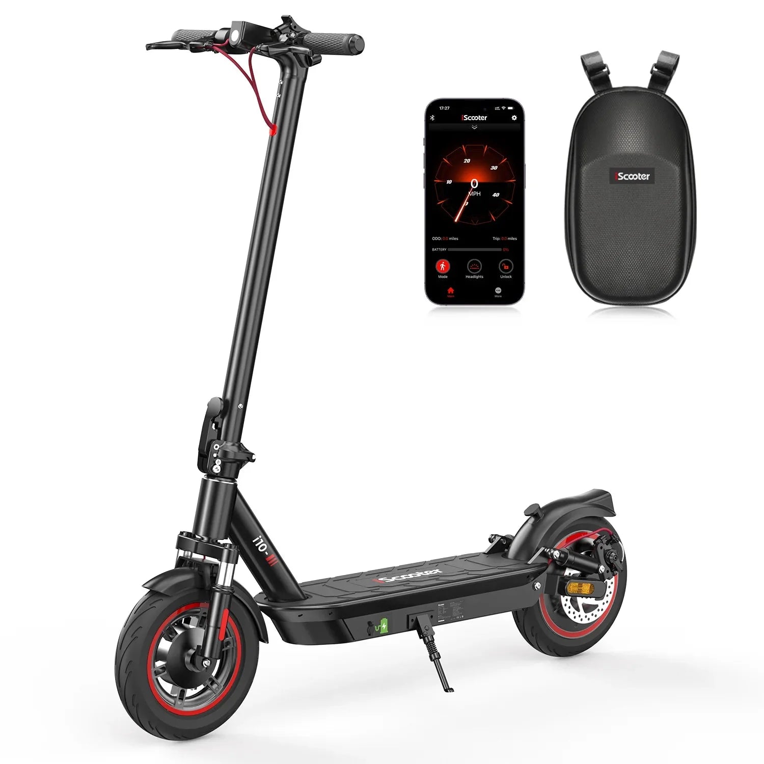iScooter i10 Elsparkcykel