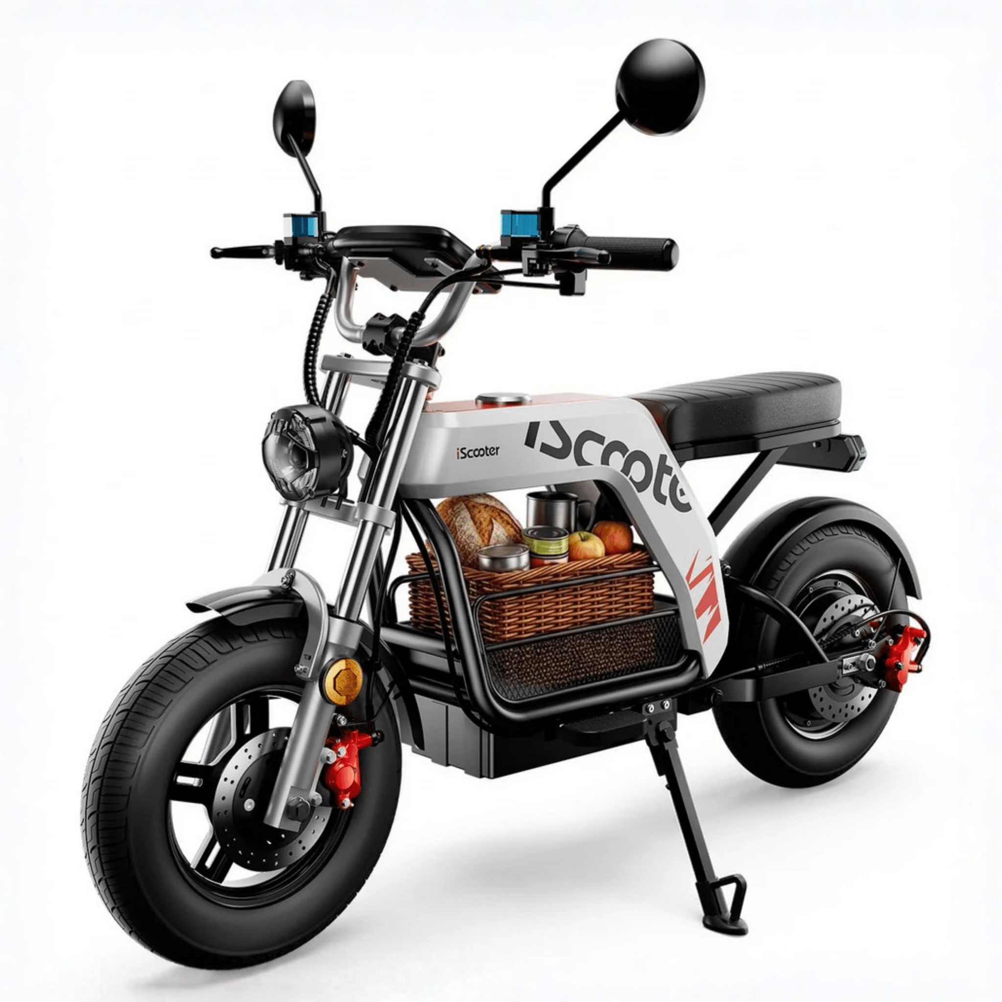 iScooter DX5 Pro Elsparkcykel med Sadel