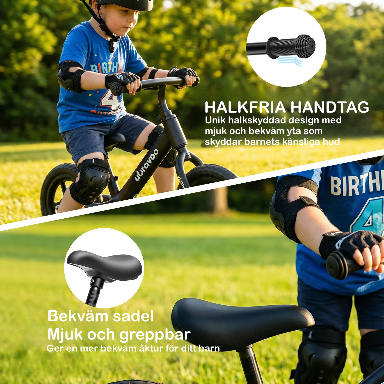 Ubravoo Balanscykel för Barn 2-6 År