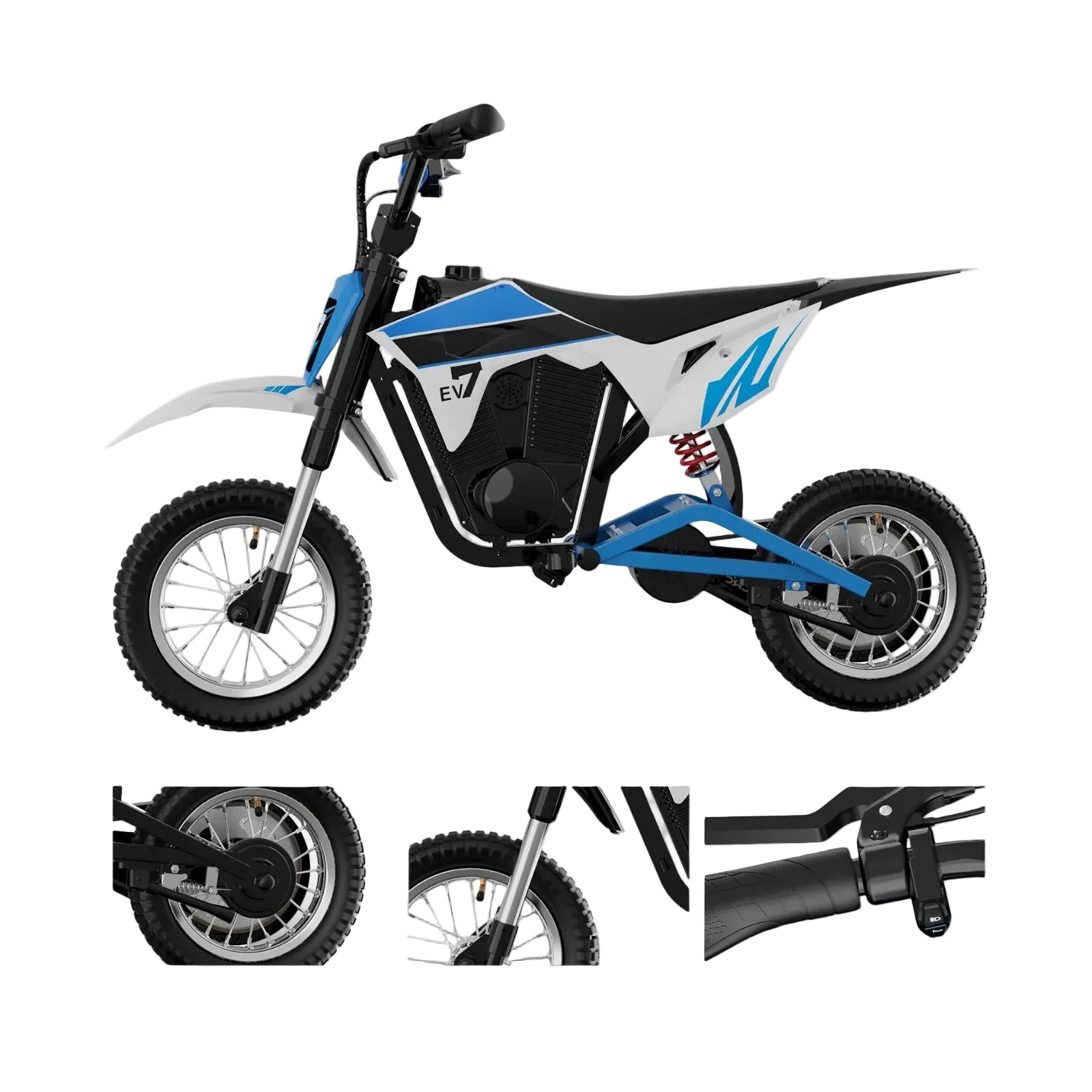 Elektrisk Crossmotor för Barn 300W 12 Tum