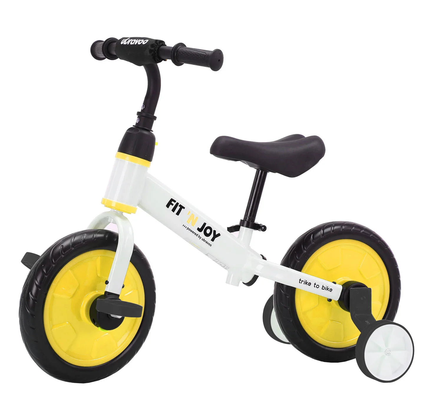 Fit n’ Joy 4-i-1 Balanscykel för Barn 2–6 År