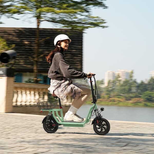 iScooter i12 Elsparkcykel med Sadel