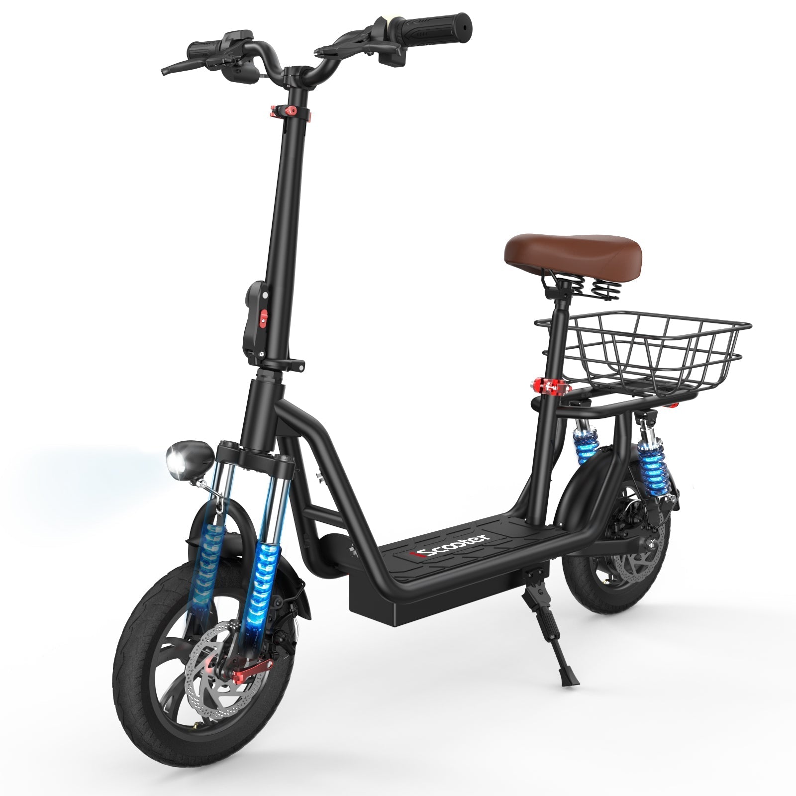 iScooter i12 Elsparkcykel med Sadel