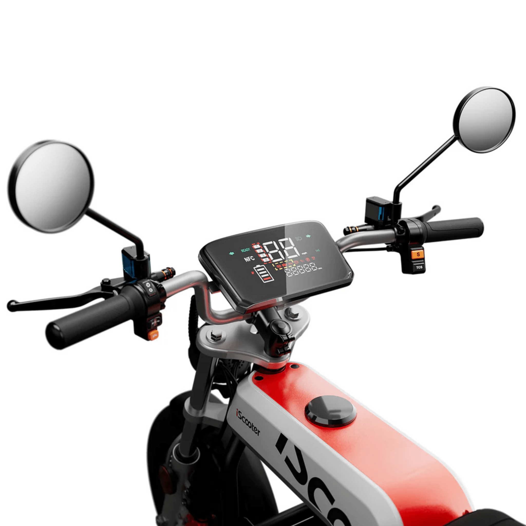 iScooter DX5 Pro Elsparkcykel med Sadel