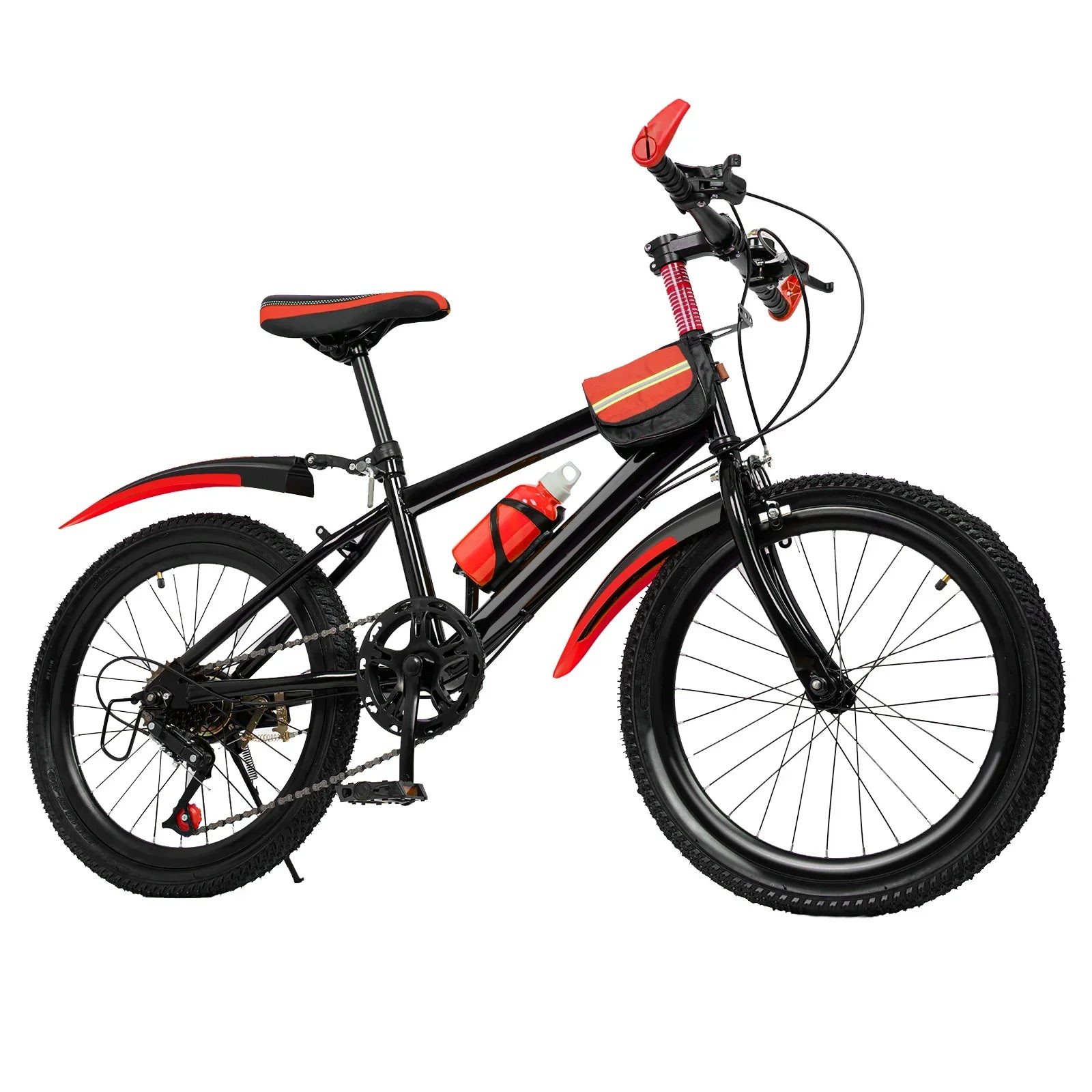 Barncykel 20 Tum Mountainbike med 7 Växlar