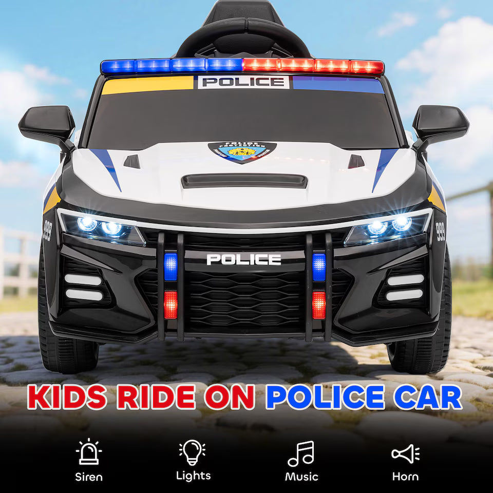 Elbil för Barn - Polis Sport 12V