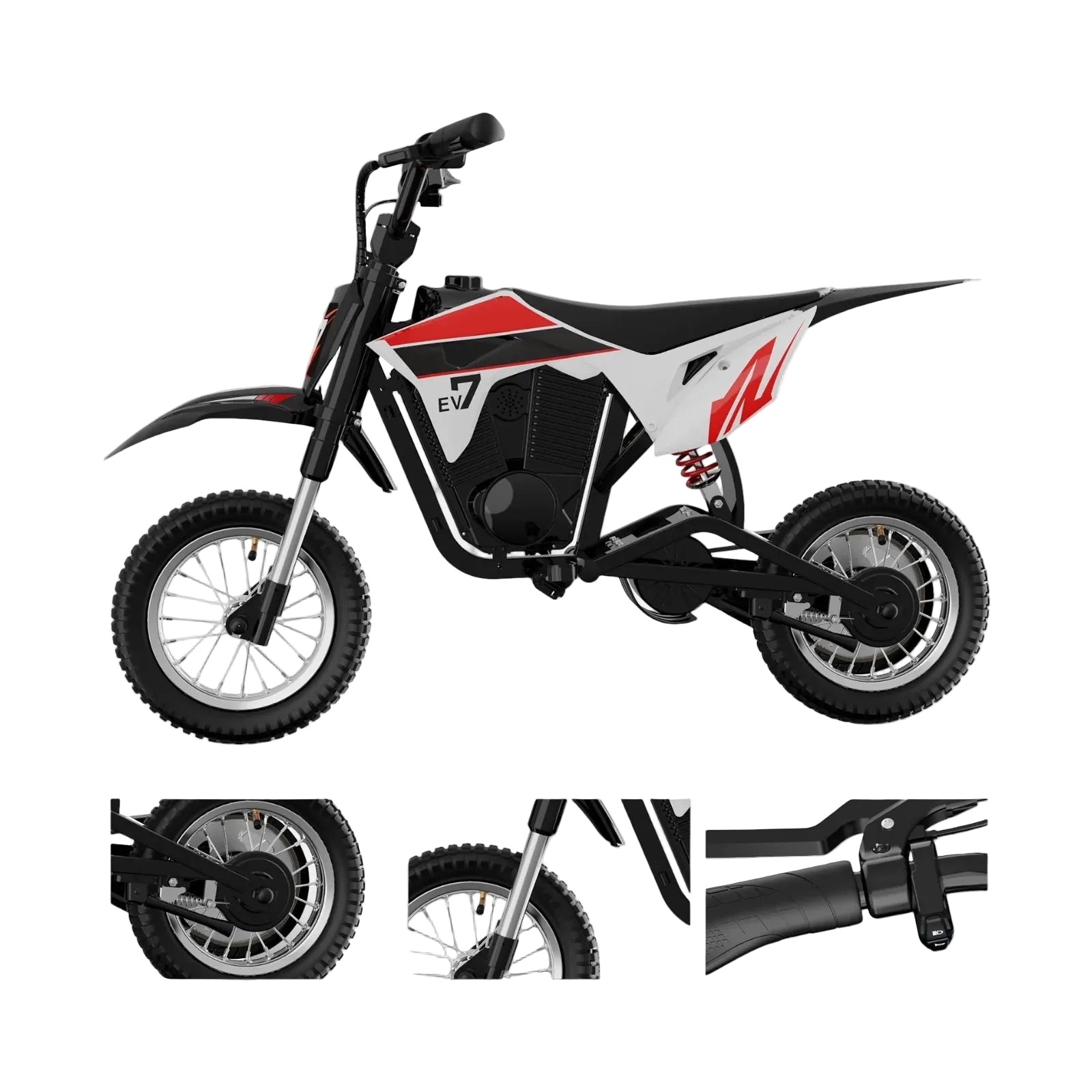 Elektrisk Crossmotor för Barn 300W 12 Tum