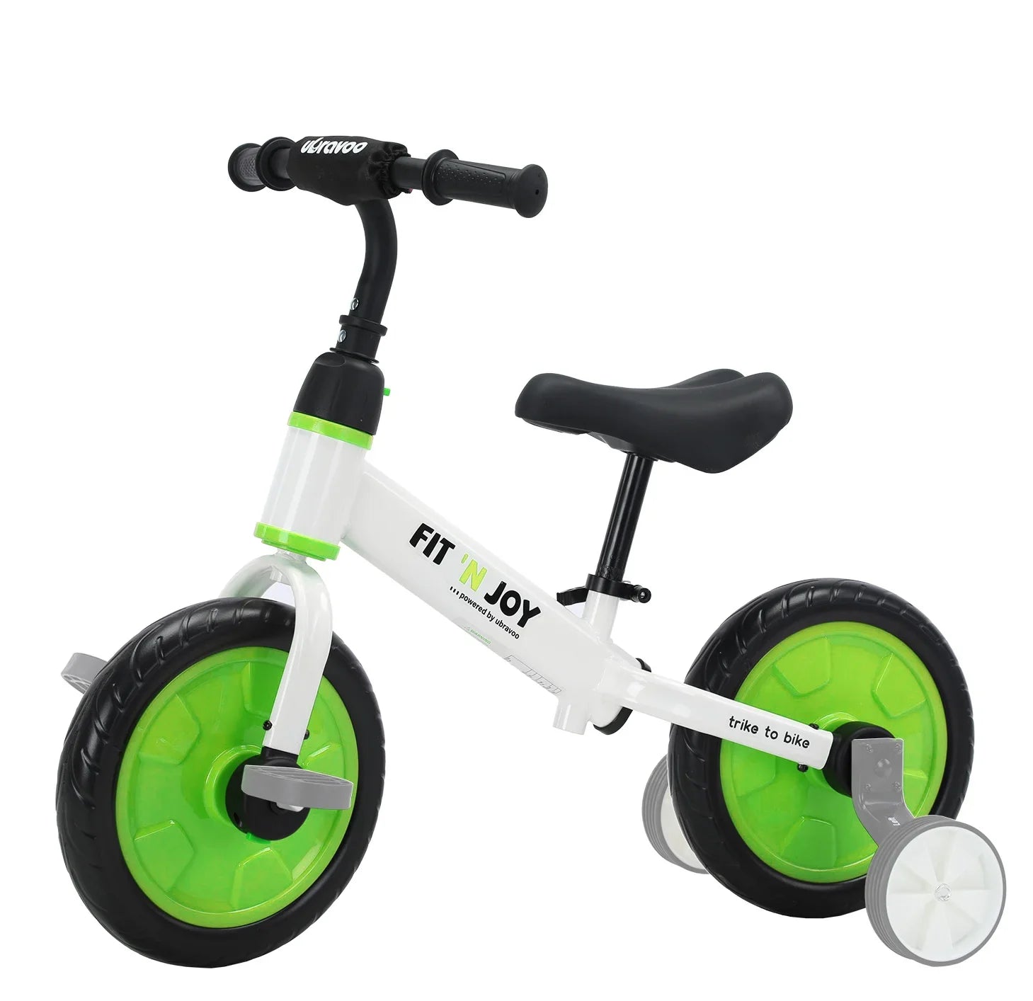 Fit n’ Joy 4-i-1 Balanscykel för Barn 2–6 År