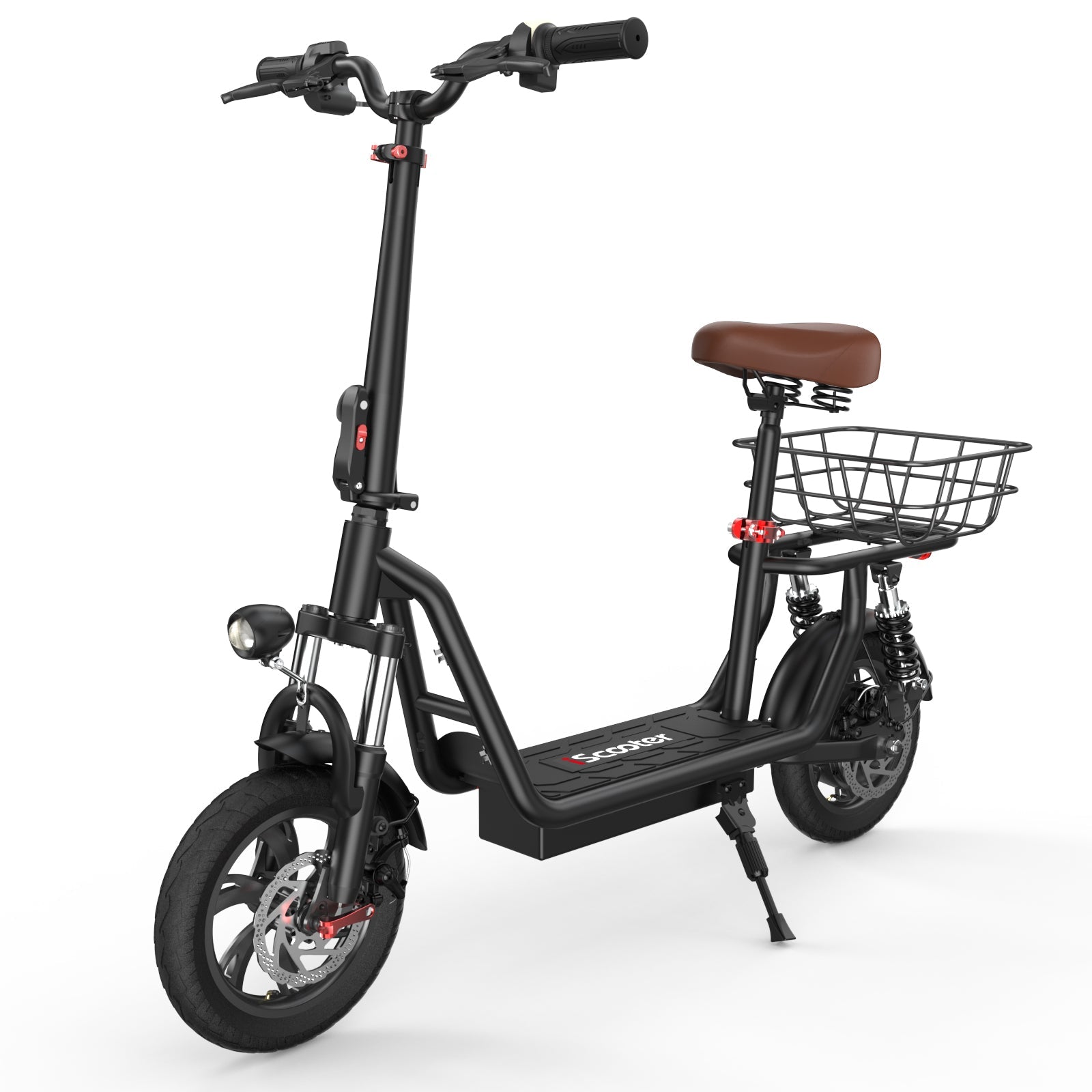 iScooter i12 Elsparkcykel med Sadel